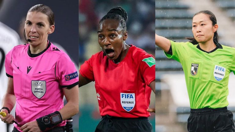 Histórica decisión de FIFA: Stéphanie Frappart (Francia), Salima Mukansanga (Ruanda) y Yoshimi Yamashita (Japón) serán las primeras árbitras mujeres en participar de un Mundial de fútbol masculino. 