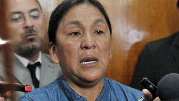 Milagro Sala, la líder de la organización social jujeña Tupac Amaru.