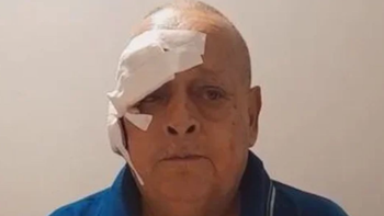 Jorge contó que todo empezó como un granito encarnado arriba del ojo: en Comodoro Rivadavia no consiguió turno para ser operado y su familia lo trasladó a Buenos Aires. Jorge contó que todo empezó como un granito encarnado arriba del ojo: en Comodoro Rivadavia no consiguió turno para ser operado y su familia lo trasladó a Buenos Aires.