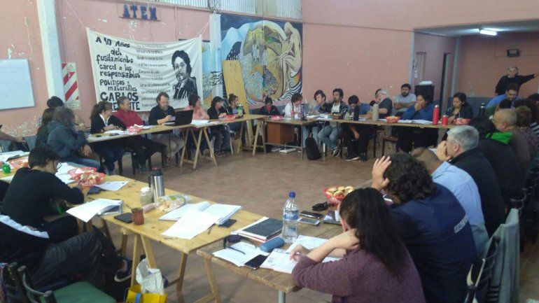 Lo definió el plenario de secretarios de generales de ATEN.