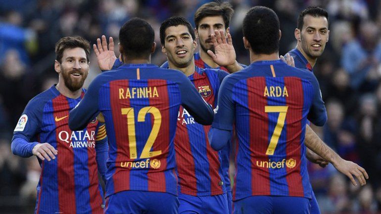 Con un gol de Messi, Barcelona le ganó 5 a 0 a Las Palmas