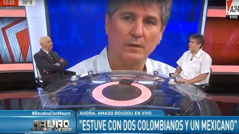 Boudou dijo que su detención se hizo para la foto