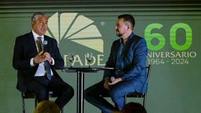 Rolando Figueroa en los 60 años del Copade / Foto Prensa Gobierno