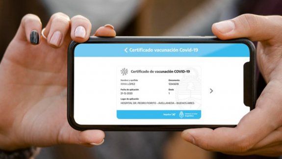 Pasaporte sanitario: cómo tramitar la credencial de vacunación