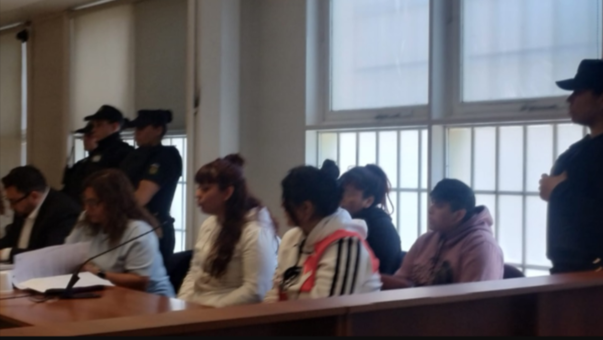 La audiencia judicial de este viernes en los Tribunales de Puerto Madryn.&nbsp;