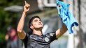 doblete del tuti del prete en uruguay y dedicatoria a diego