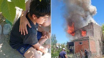 el milagro de mateo: la historia detras del incendio en bajada del agrio el milagro de mateo: la historia detras del incendio en bajada del agrio