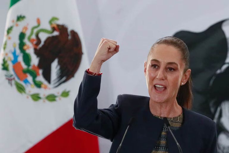 Claudia Sheinbaum, presidenta de México. Claudia Sheinbaum, presidenta de México.