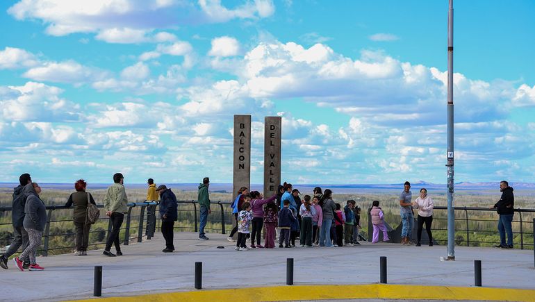 Un domingo de primavera fresca en Neuquén. Un domingo de primavera fresca en Neuquén.