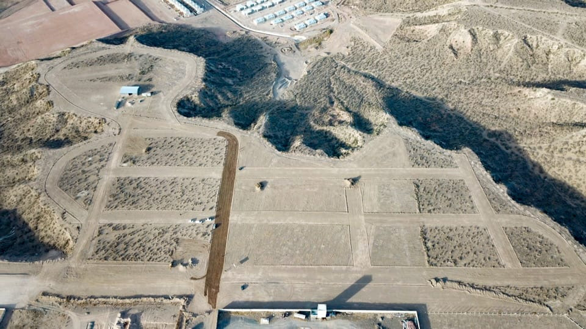 A fin de año entregarán 224 lotes en la Meseta