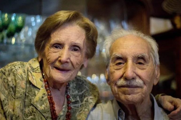 María y Mario vivieron juntos durante 71 años.