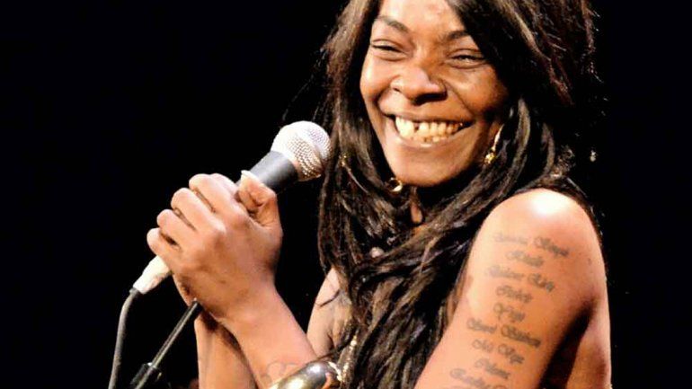 Libre. Buika contó que no acostumbra a preparar los shows y que canta lo que se le venga en gana.&nbsp;