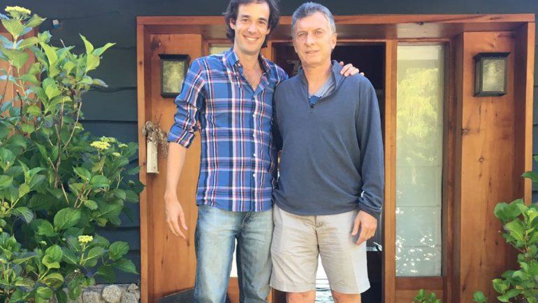 Leandro López se reunió con Macri en Villa la Angostura