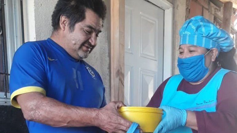 La pandemia les quitó su plato de comida diario