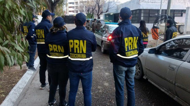 Quemaron en el cementerio neuquino la droga que venía de México