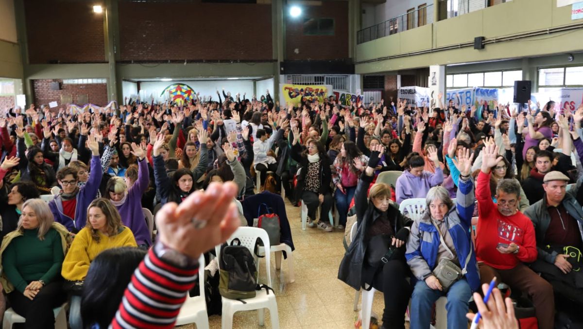 ATEN ratificó un paro de 72 horas para la semana que viene.