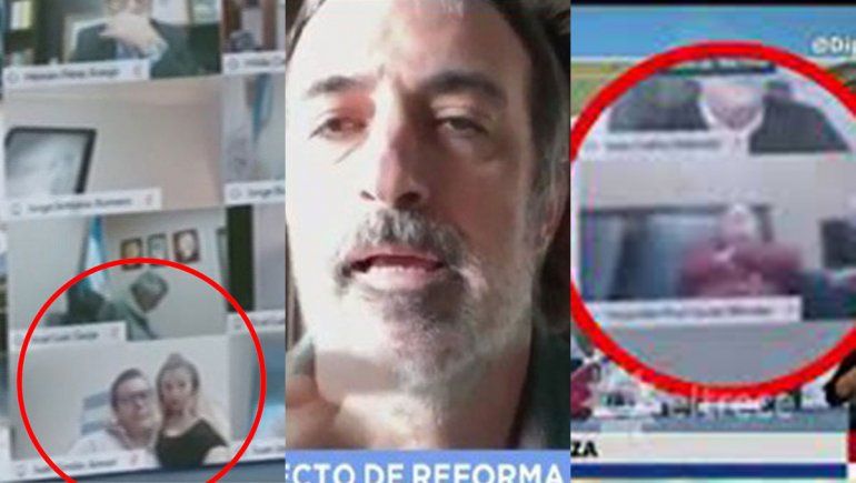 Los papelones en las sesiones virtuales que marcaron el año