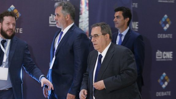 Carlos Maslatón fue uno de los invitados al debate presidencial, en este caso para el ala de Sergio Massa.