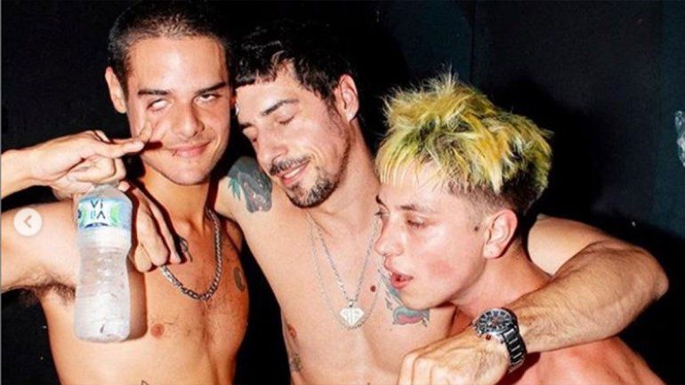 Mirá las fotos de Lamothe, descontrolado en un boliche