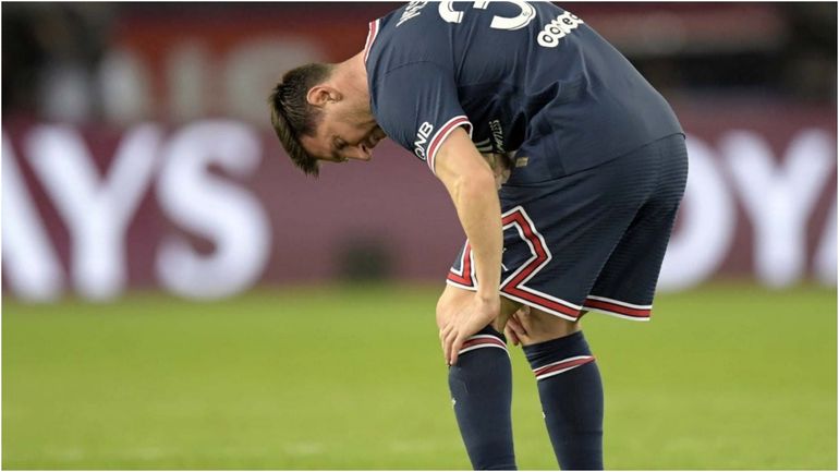 Qué le pasó a Messi en la rodilla: la foto que llamó la atención