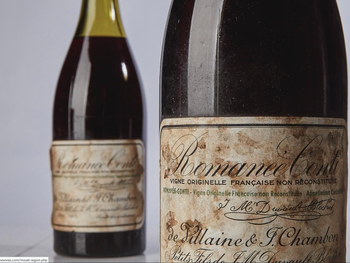 Una botella de Romanée-Conti 1945 alcanzó US$ 812.500 en subasta, récord absoluto en la historia del vino.
