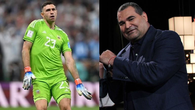 Chilavert contó qué le parecen las polémicas actitudes del Dibu Martínez