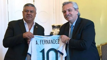 Alberto Fernández Selección argentina