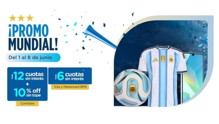 La promoción mundialista se extenderá durante varios dias de junio.&nbsp;