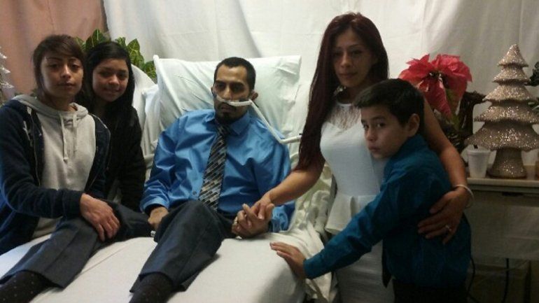 Dio el sí ante la mujer que era su pareja desde hacía 11 años.