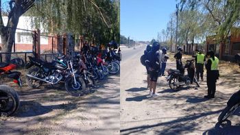 Les sacaron la moto a 16 conductores que iban borrachos en el barrio Confluencia