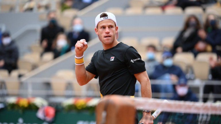 Diego Schwartzman cayó en la semifinal del Roland Garros ante la raqueta del español Nadal