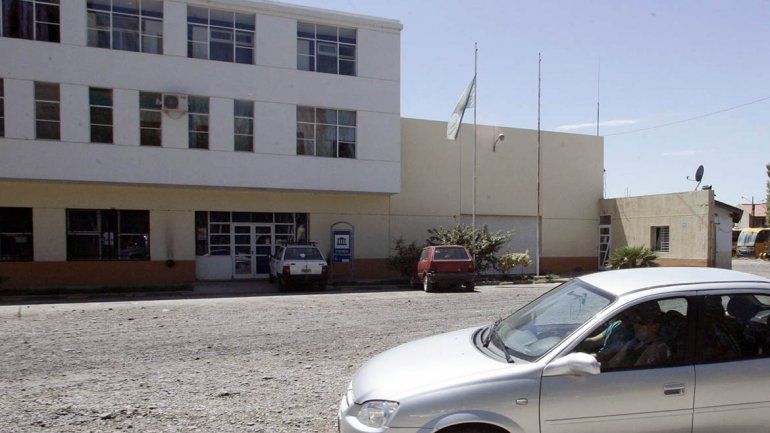 El corralón municipal de Centenario.