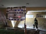 Personal de la Comisaría Quinta de Centenario se movilizó de inmediato y detuvo al principal sospechoso del crimen.