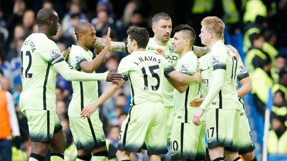 El Kun Agüero quedó muy cerca de entrar en la historia grande del City.