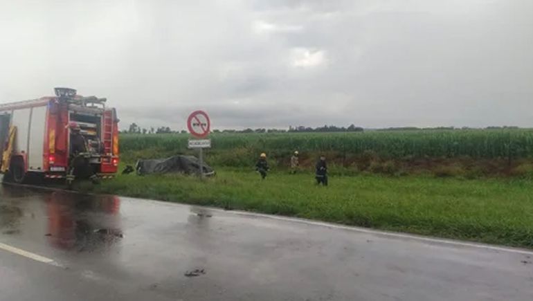 El trágico accidente ocurrió este sábado al sur de la provincia de Córdoba