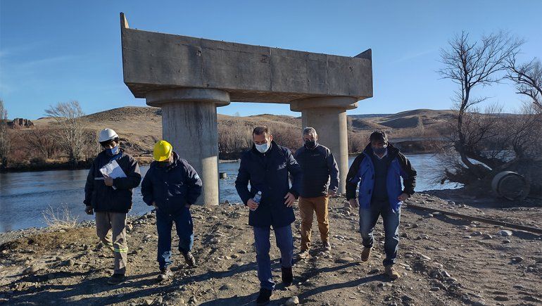 La obra del Puente de la Rinconada ya tiene un 50% de avance