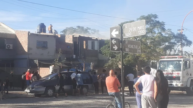 El incendio comenzó minutos antes de las 17.