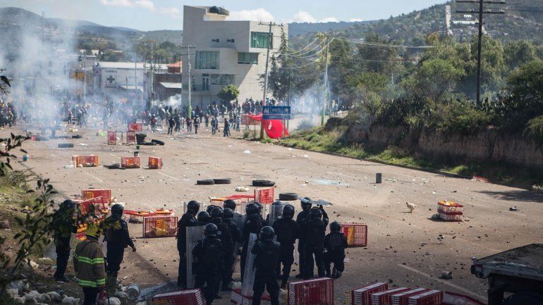 El hecho sucedió en Oaxaca.