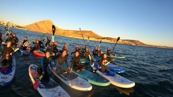 Stand Up Paddle en Comodoro Rivadavia. Stand Up Paddle en Comodoro Rivadavia.