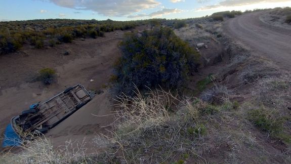 Un hombre murió en el acto en un vuelco cerca de Las Coloradas.