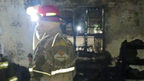 incendio en el oeste: quiso salvar a sus mascotas pero no pudo y termino con quemaduras