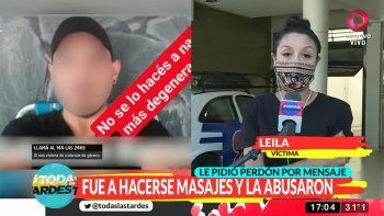 la plata: masajista abuso de una mujer durante una sesion