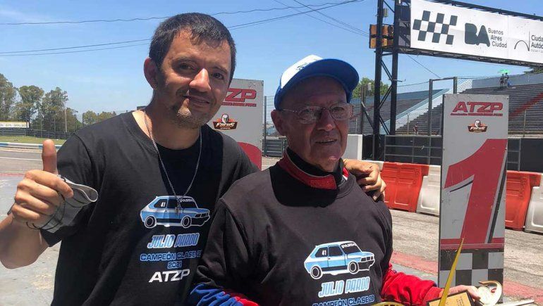 Julio Pardo sigue vigente y a los 81 años volvió a ser campeón