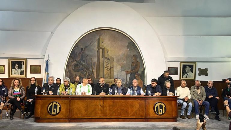 La CGT se reunió con el Papa Francisco.