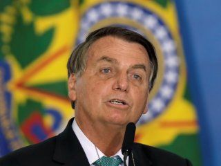 El presidente Jair Bolsonaro en Brasilia REUTERS/Ueslei Marcelino