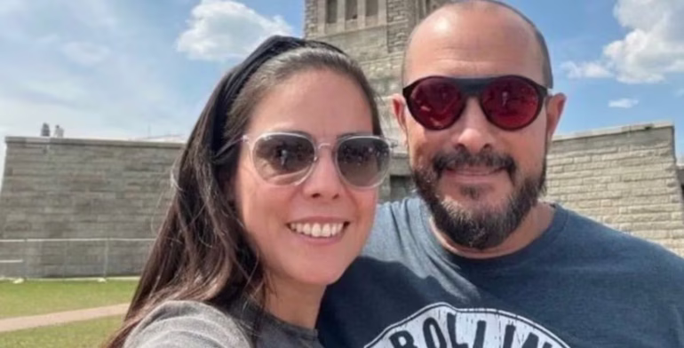 La esposa de Quirós, Yanina Liani, está internada en grave estado. Foto: Clarín. La esposa de Quirós, Yanina Liani, está internada en grave estado. Foto: Clarín.