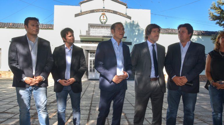 Gutiérrez y el funcionario de Justicia de la Nación