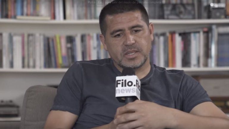 Desafiante, Román irá a La Bombonera en la previa de las elecciones en Boca y habló de la final de River