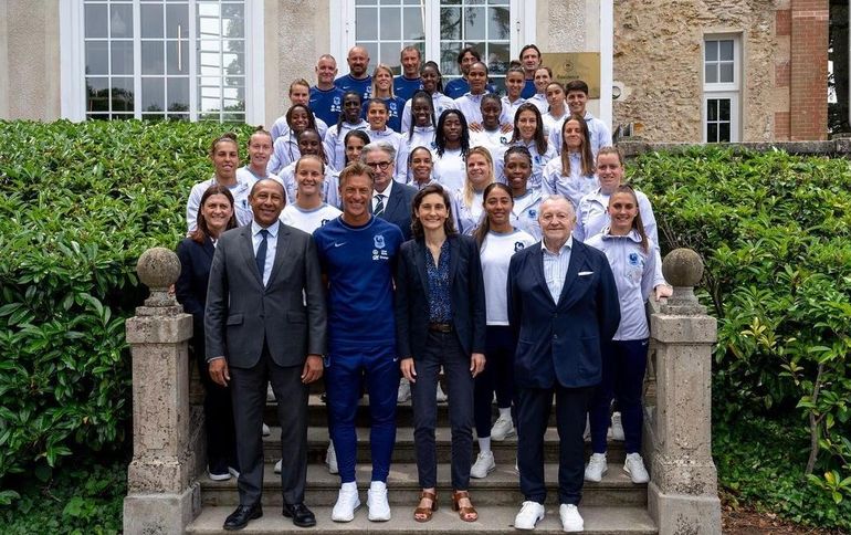 Hervé Renard en su presentación con la Selección Femenina de Francia, tras dejar Arabia Saudita. Hervé Renard en su presentación con la Selección Femenina de Francia, tras dejar Arabia Saudita.
