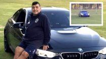 diego maradona se compro un auto tuneado diego maradona se compro un auto tuneado